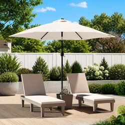 Your New Favorite Outdoor Shade: 3m White Parasol