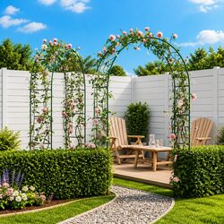 Welcoming Garden Arch Set for Your Outdoor Plants