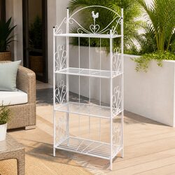 Organize Your Plants with This Friendly 4-Tier Rack