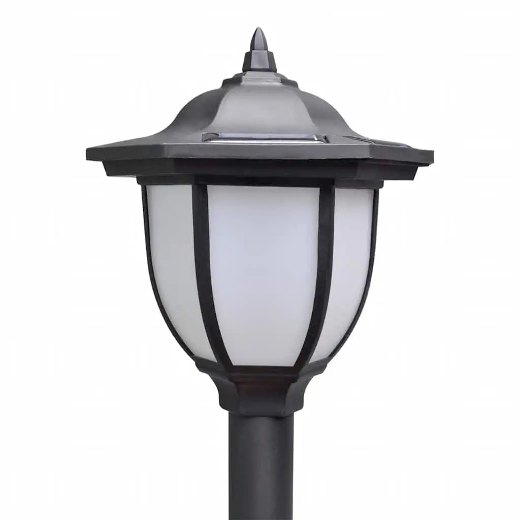 Solar Fence Lights Outdoor Garden Patio Lighting Two LED Lamps