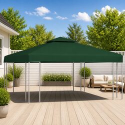 Your Go-To Gazebo Canopy Cover - 3x3m Green Shade
