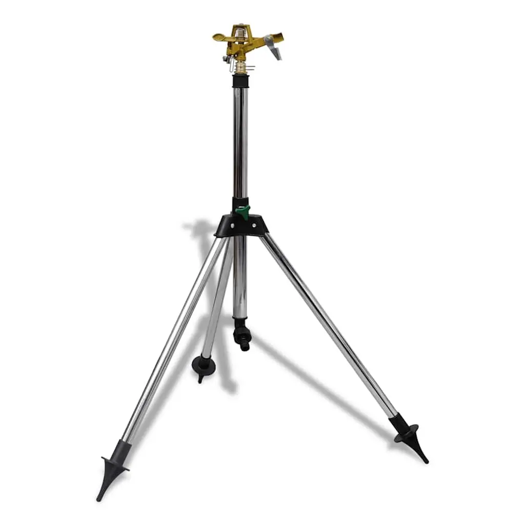 Impulse Sprinkler Tripod Base Adjustable Angles 24m Diameter