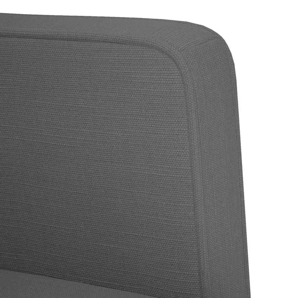 Loveseat Sofa Dark Grey 111cm Compact