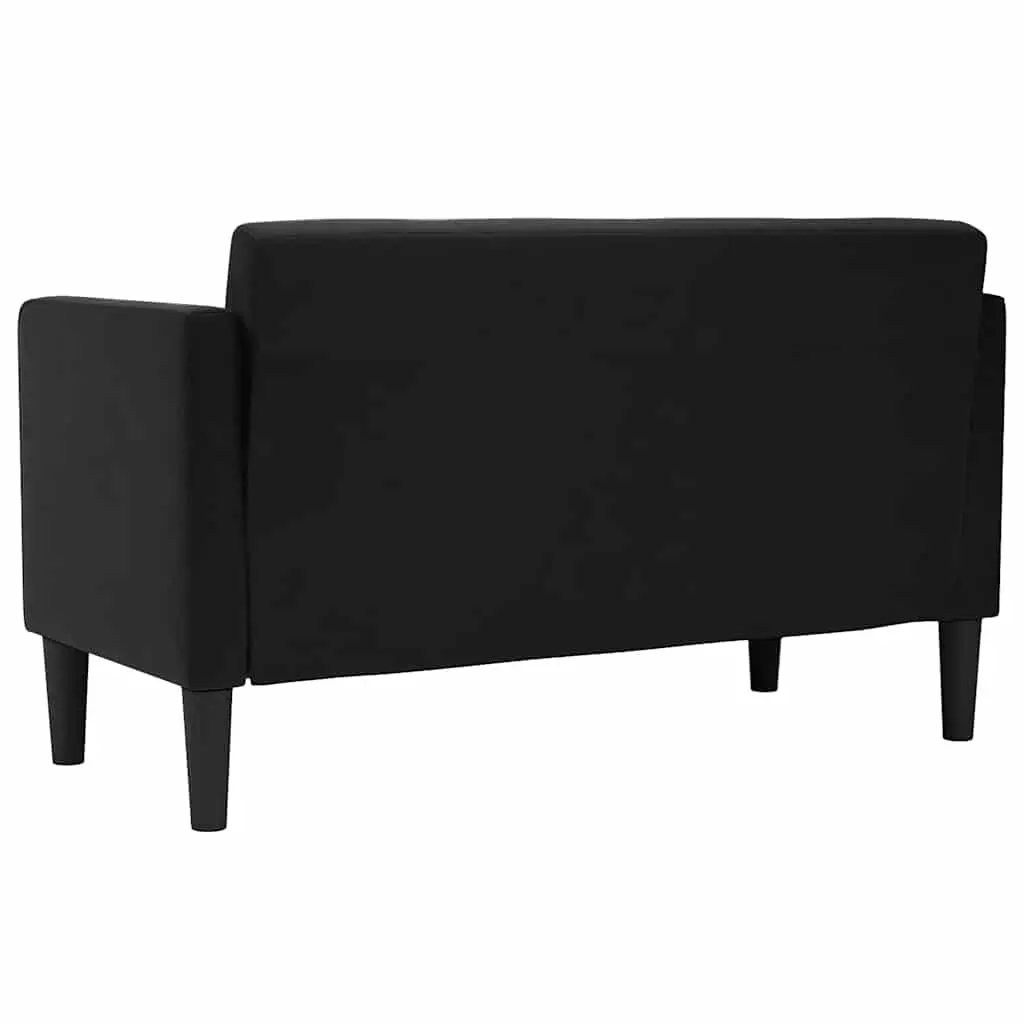 Black Velvet Loveseat