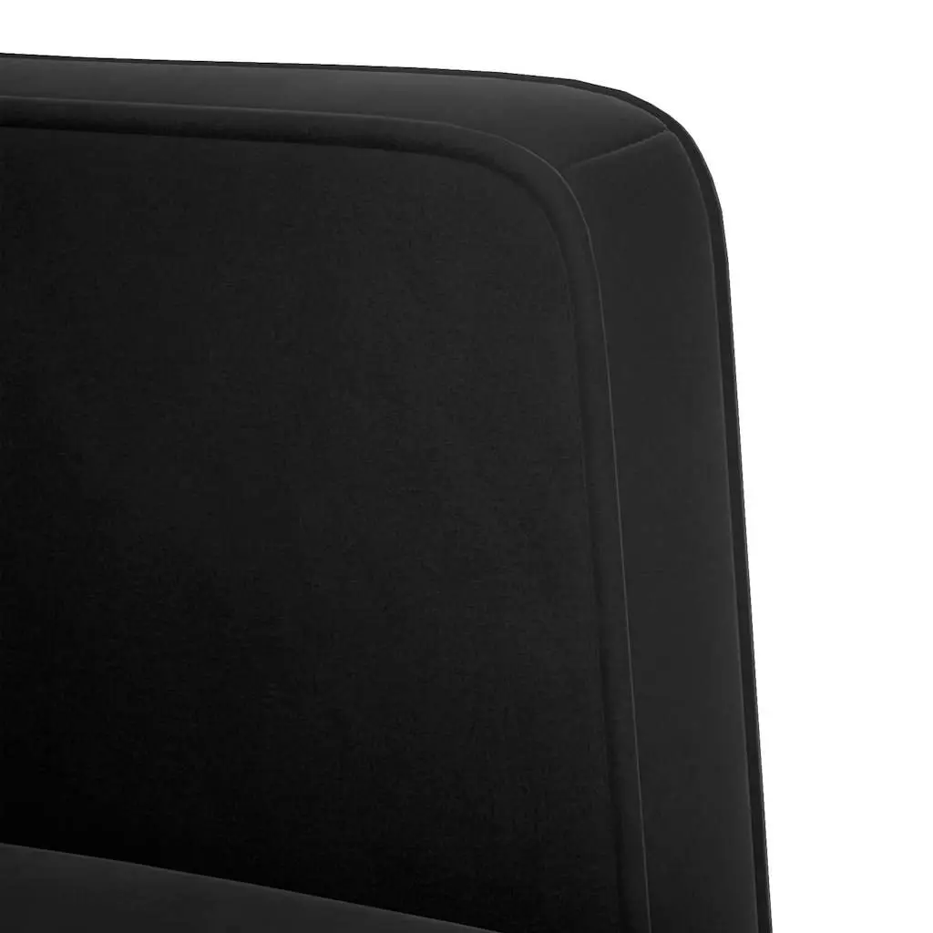 Black Velvet Loveseat