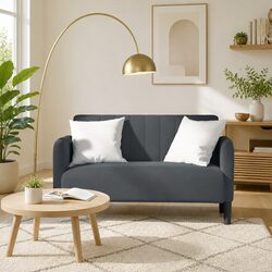 Your Perfect Grey Velvet Loveseat Sofa Awaits