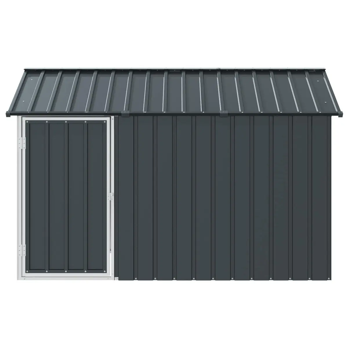 Bird Cage Anthracite Outdoor Garden Aviary Galvanised Steel Rectangular