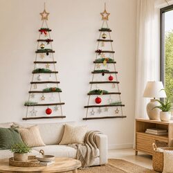 Friendly Wooden Christmas Trees for Your Holiday Decor