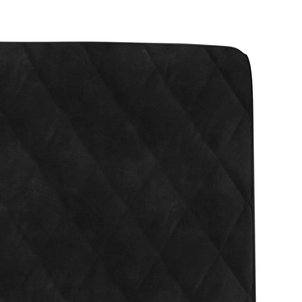Dining Chairs Black Velvet Soft Upholstery 2 Piece Set