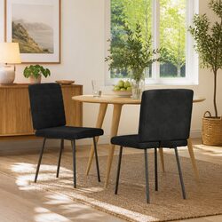 Your New Favorite Black Velvet Dining Chairs