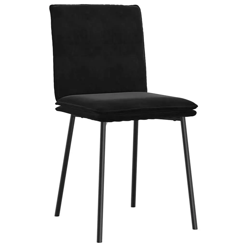 Black Velvet Dining Chairs