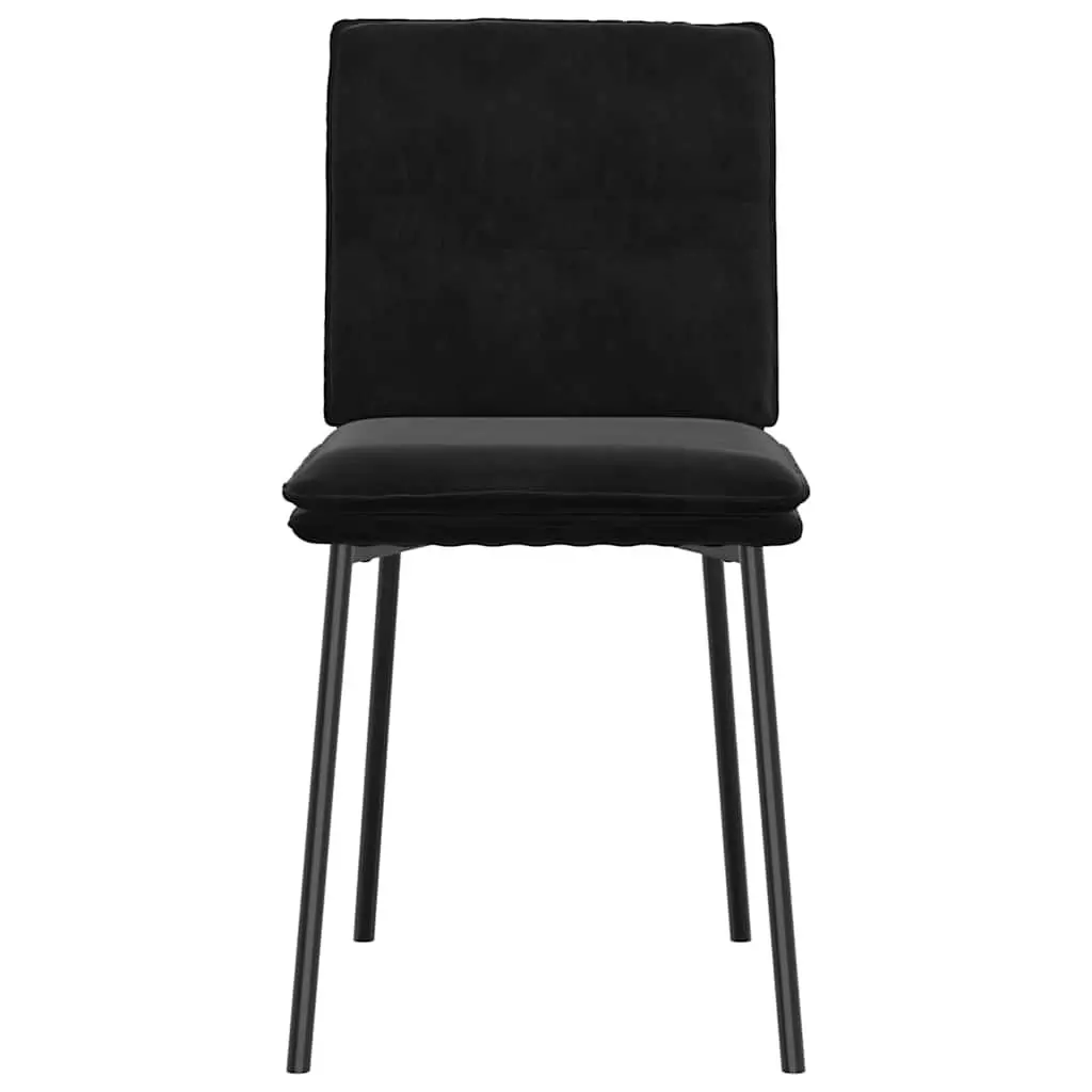 Black Velvet Dining Chairs