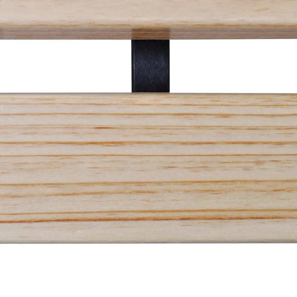 Children Garden Bench Wooden Outdoor Seating 84 cm Patterned Frame