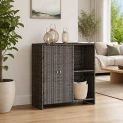 Your Perfect Grey Rattan Storage Cabinet Awaits