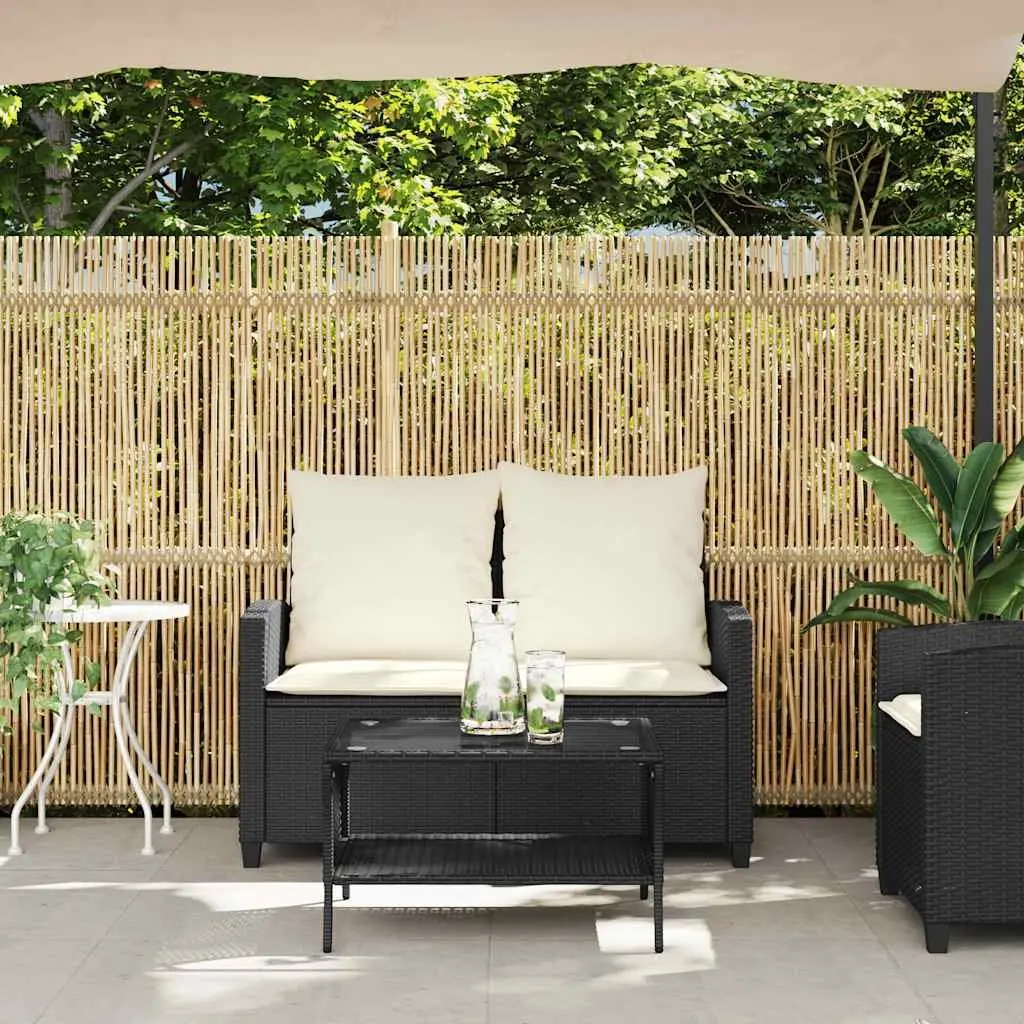 2-Seater Garden Sofa and Table Set