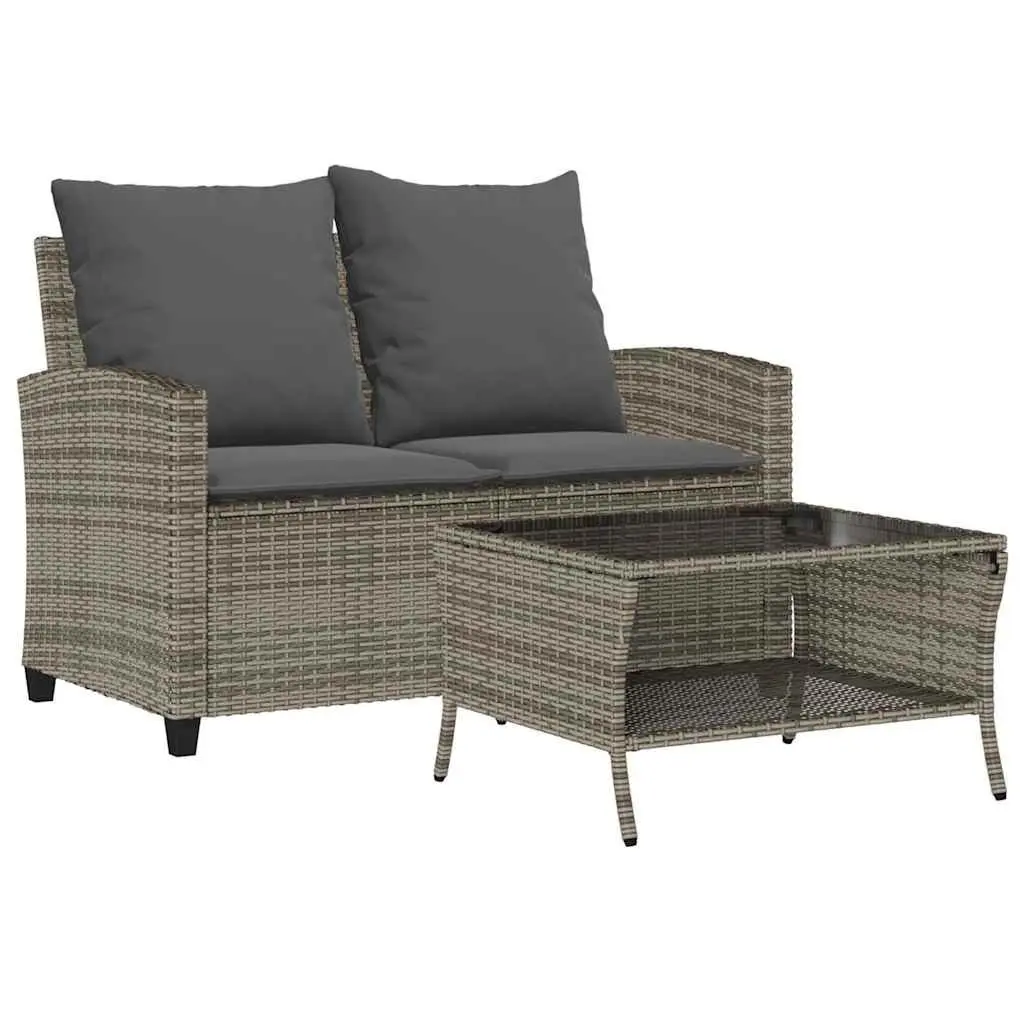 Outdoor 2-Seater Garden Sofa Set