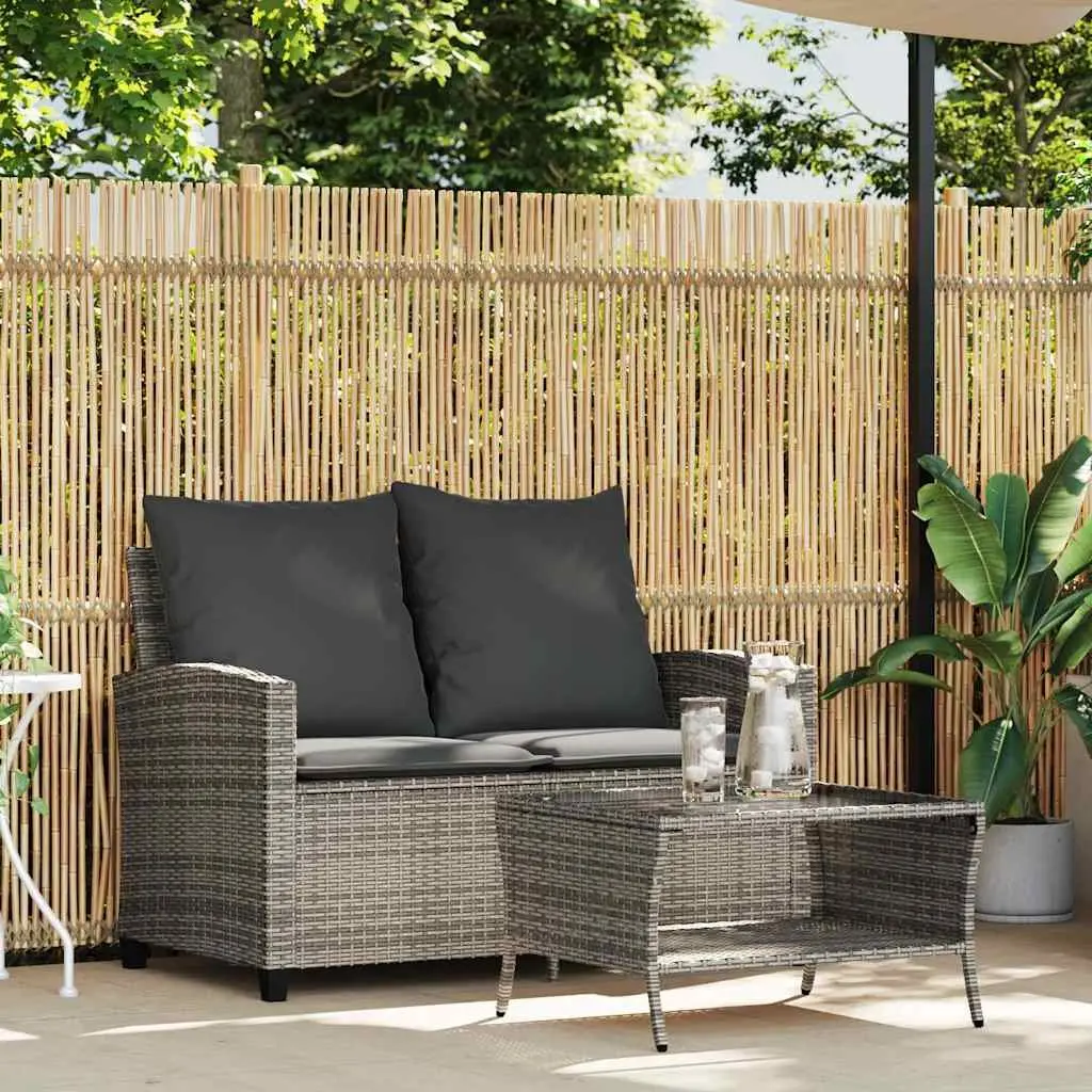 Outdoor 2-Seater Garden Sofa Set