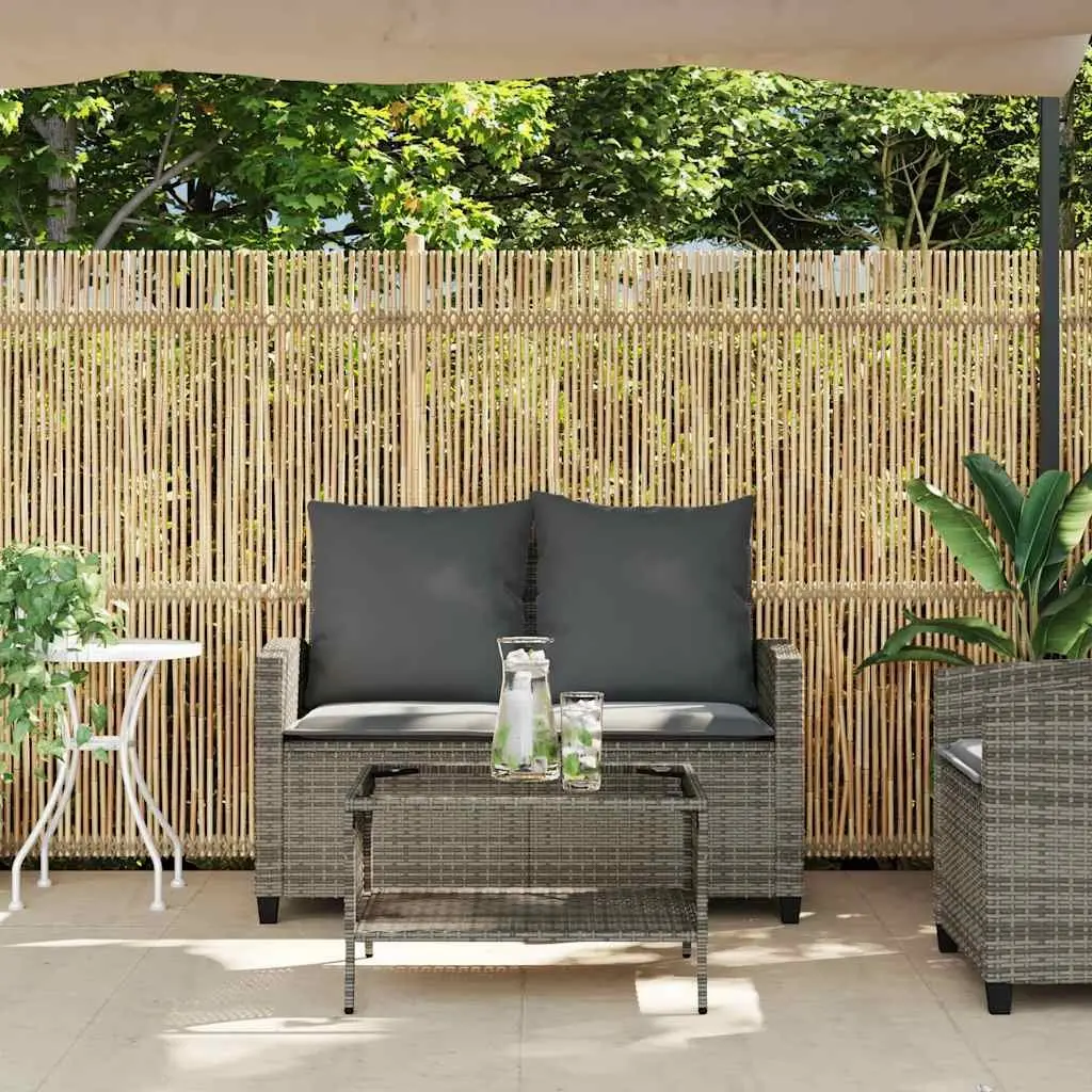 Outdoor 2-Seater Garden Sofa Set