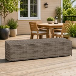 Your New Grey Outdoor Storage Box Awaits You