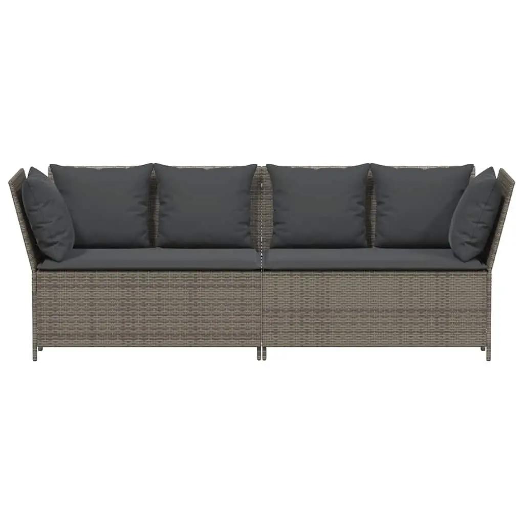 Garden Sofa with Cushions for Outdoor Spaces