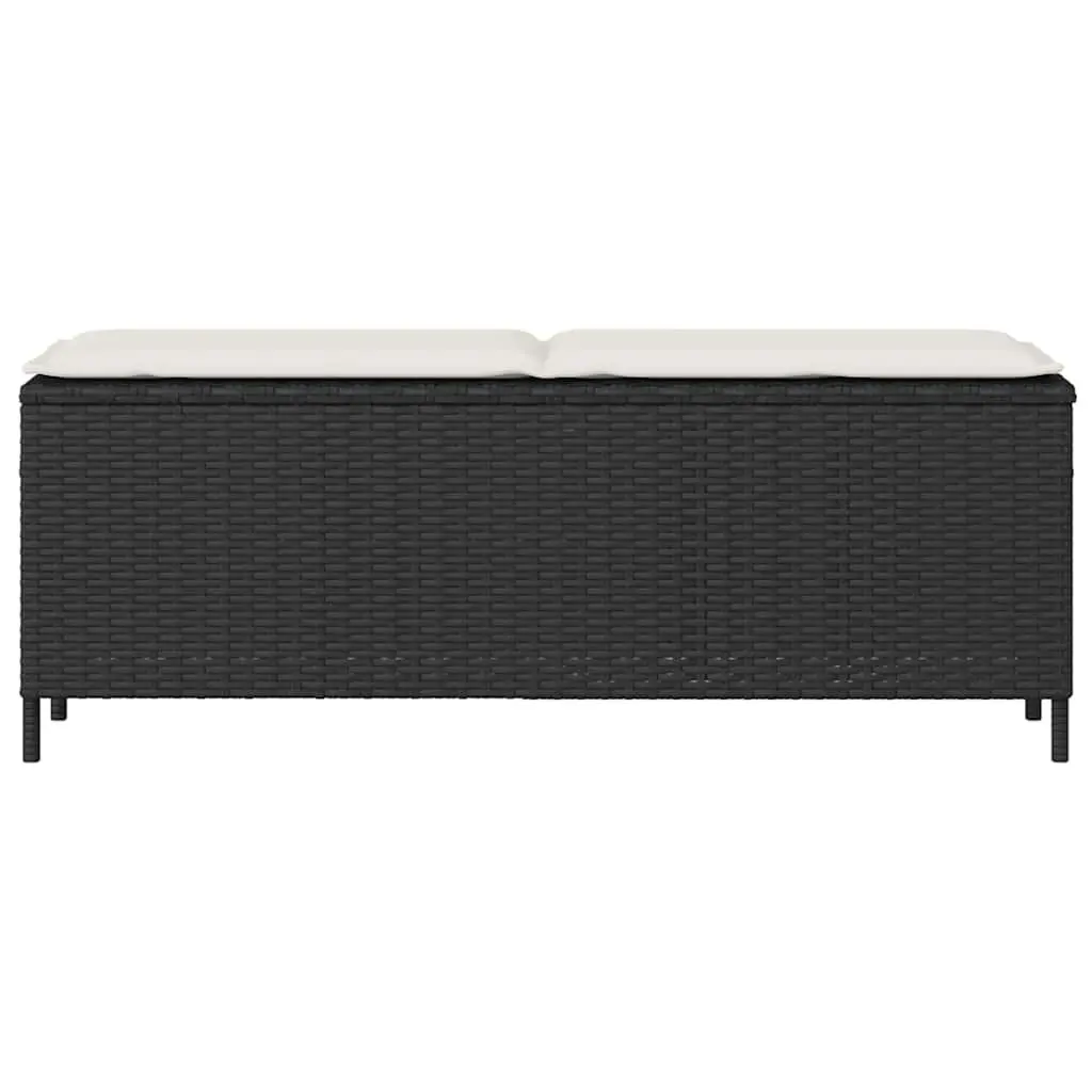 Garden Bench with Padded Cushion