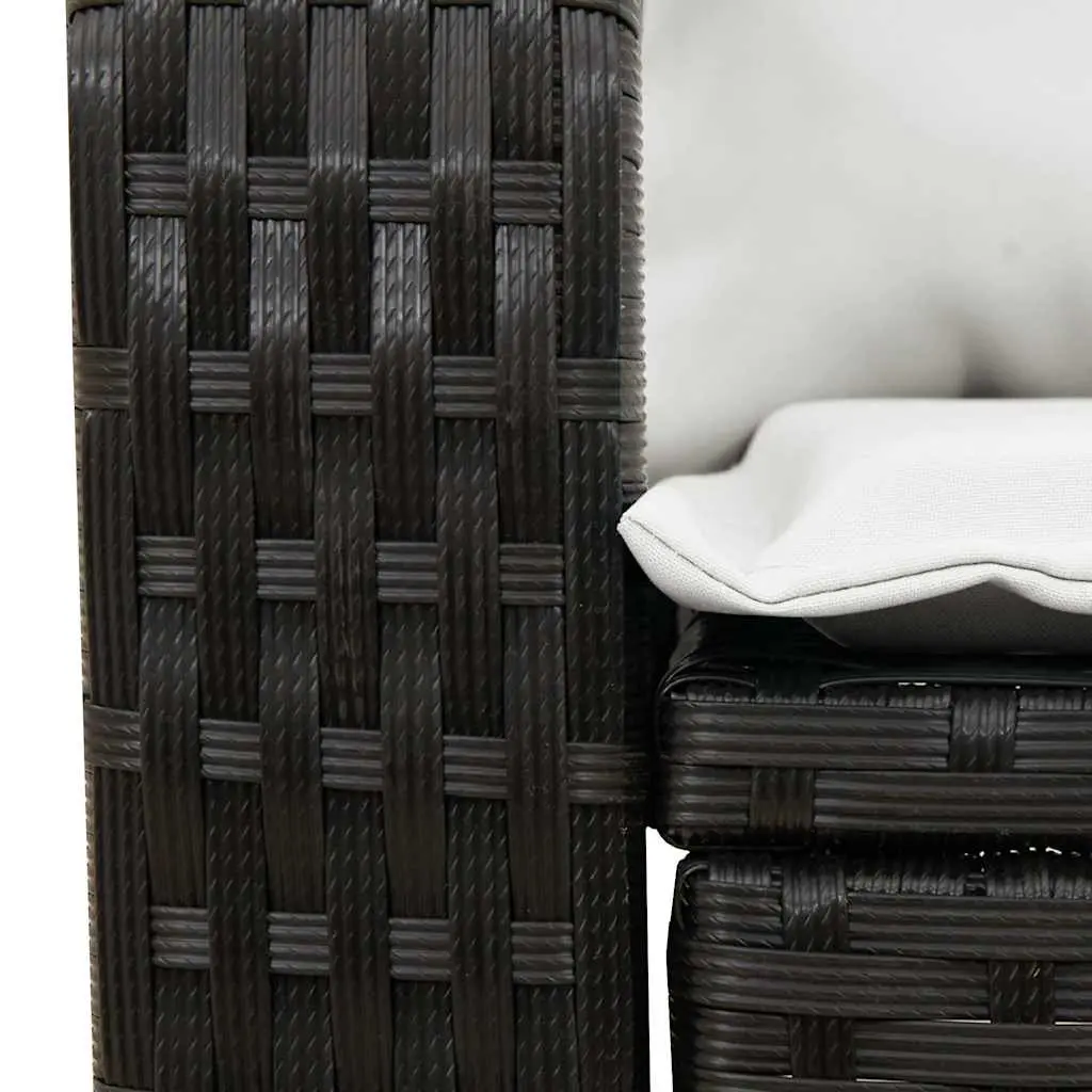 Black Outdoor Rocking Chair