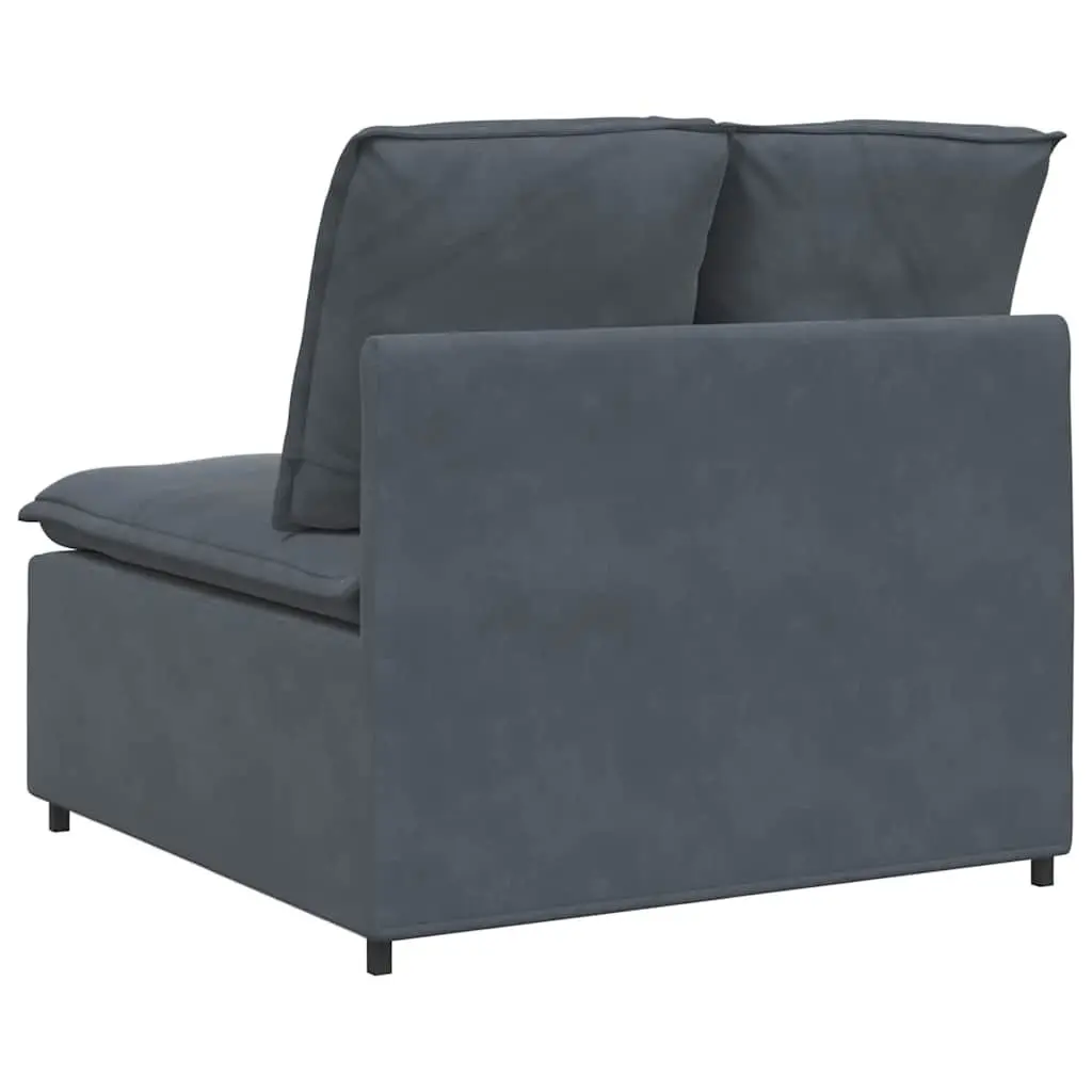 Grey Modular Sofa Centre Module
