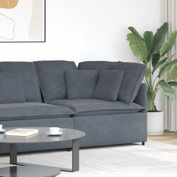 Make Yourself Comfortable with This Grey Modular Sofa