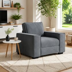 Your Perfect Grey Velvet Sofa Chair for Relaxing