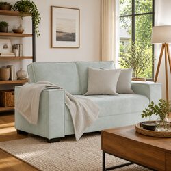 Comfortable 2-Seater Sofa: Velvet for Your Home