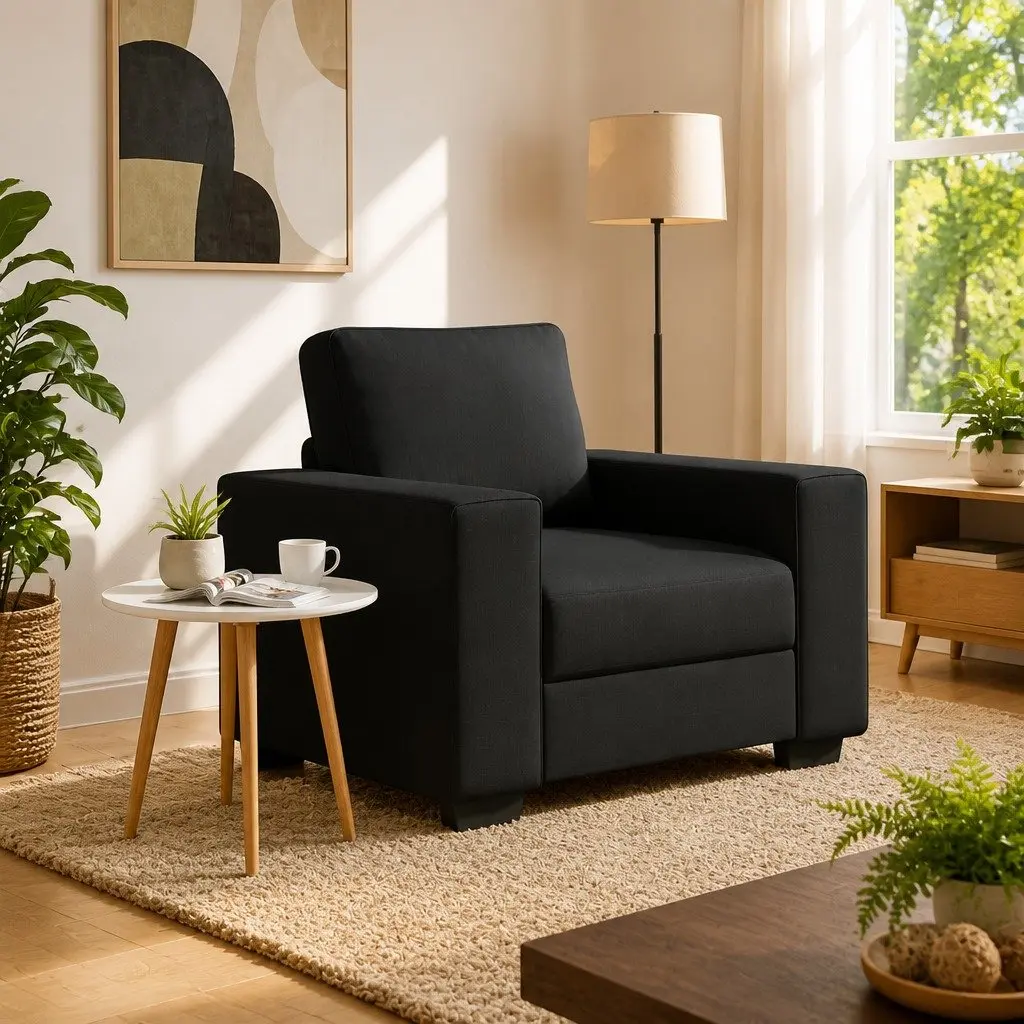 Black Sofa Chair