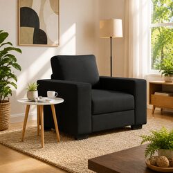 Your New Favorite Black Sofa Chair Awaits