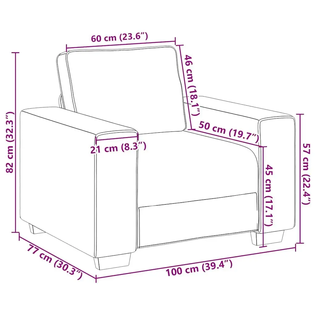Black Sofa Chair
