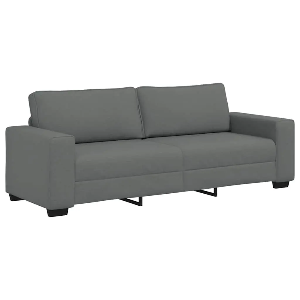 Dark Grey 3-Seater Sofa