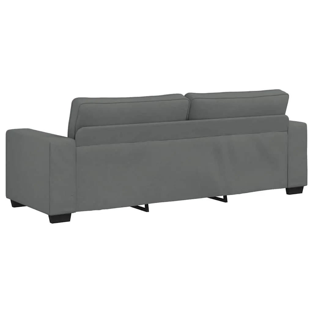 Dark Grey 3-Seater Sofa