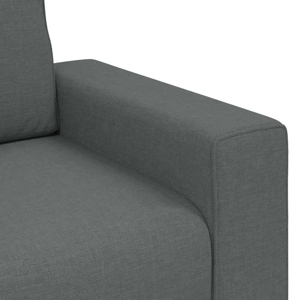 Dark Grey 3-Seater Sofa