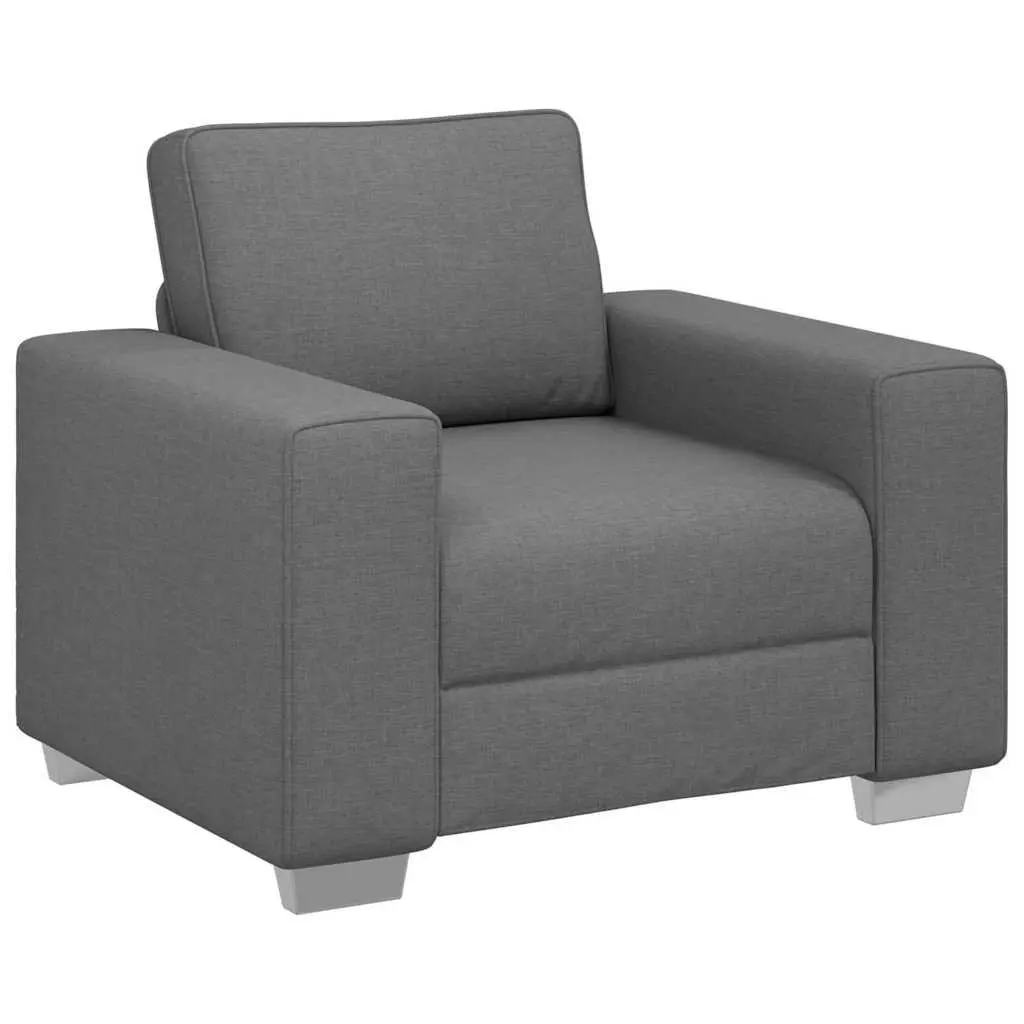 Grey Fabric Sofa Chair