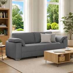 Find Comfort in Your Home with a 3-Seater Grey Sofa