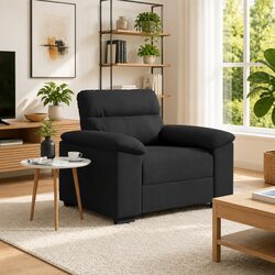 Your Go-To Black Fabric Chair for Relaxation