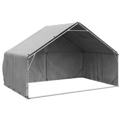 A Cozy Outdoor Space for Your Dogs: Dog Kennel 3x2x1.9m