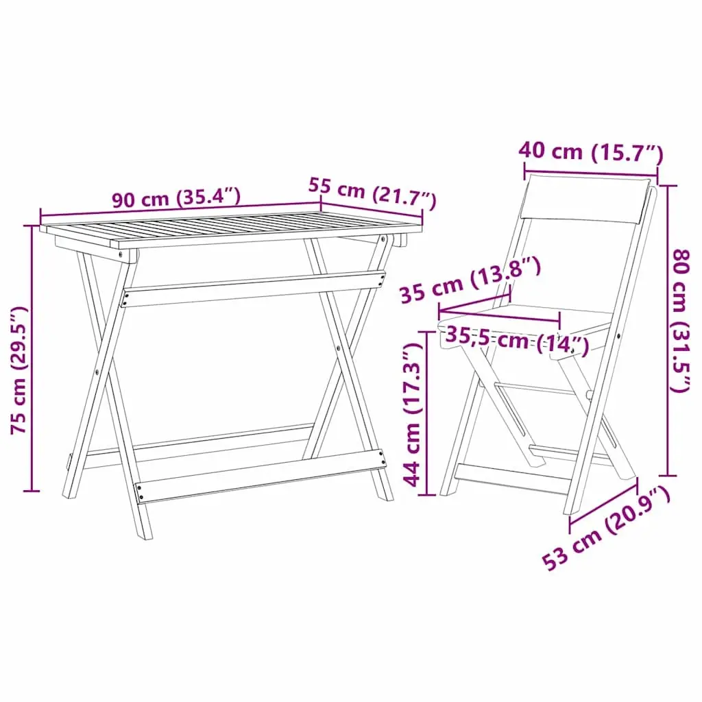 Bistro Set for Outdoor Fun