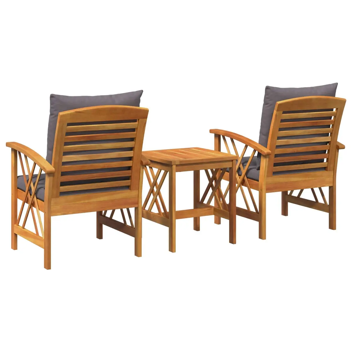 Outdoor 3 Piece Garden Sofa Set