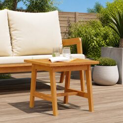 Your New Acacia Wood Side Table for the Outdoors