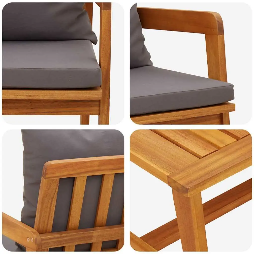 Acacia Wood Sofa Set