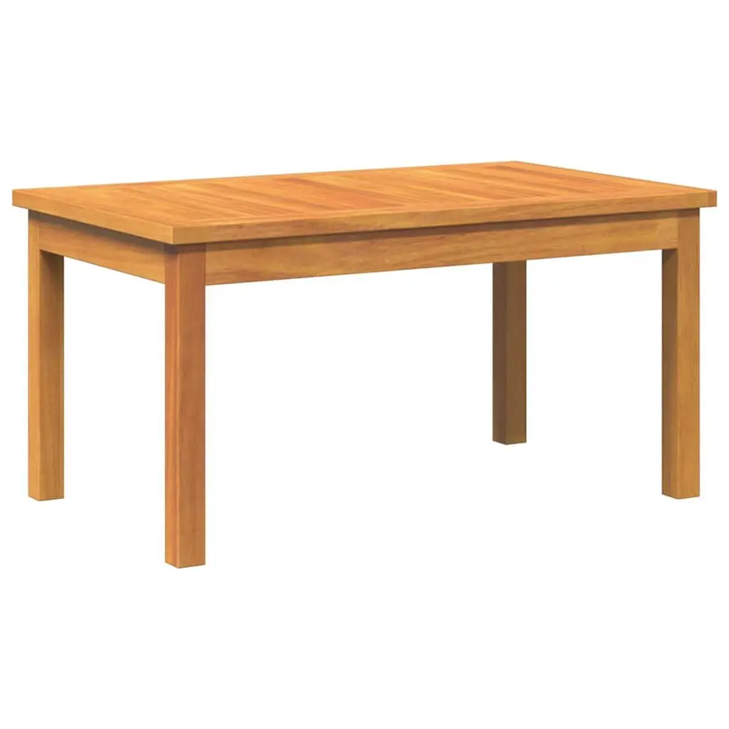 Outdoor Coffee Table Solid Acacia Wood Natural Oil Garden Patio Furniture