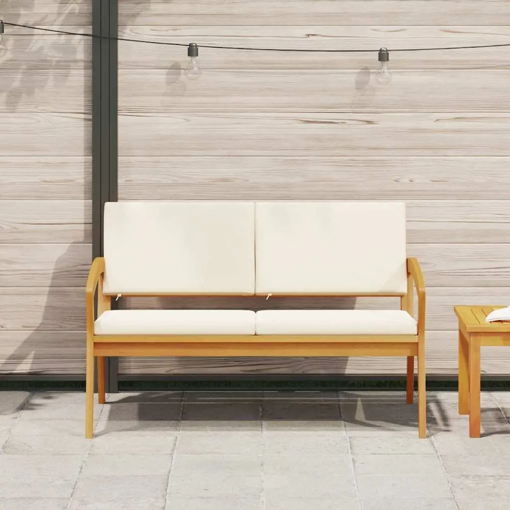 Garden Bench with Cushion