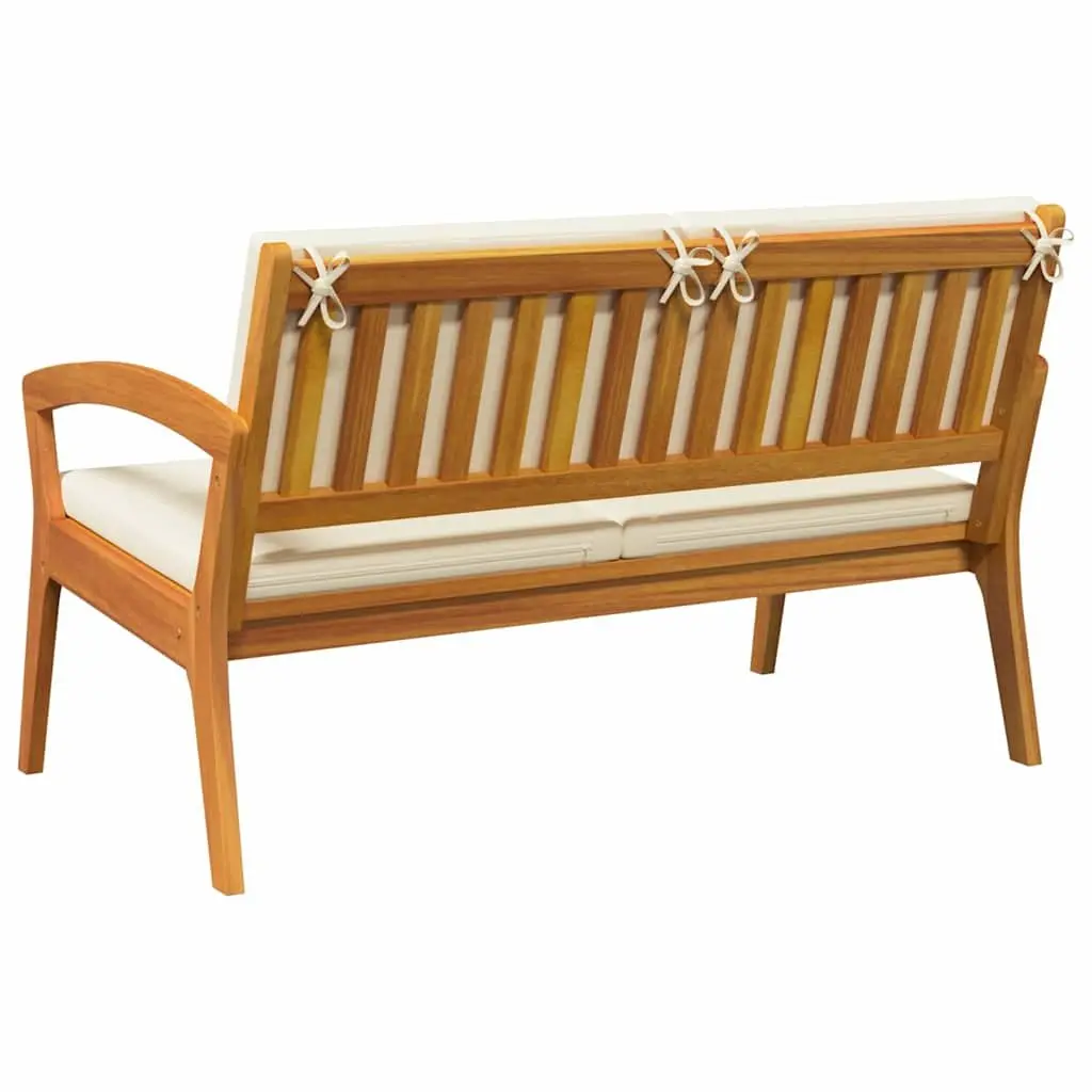 Garden Bench with Cushion