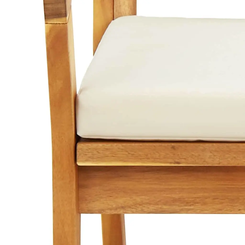 Garden Bench with Cushion