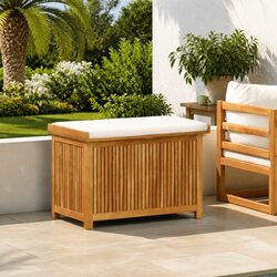 Your Ideal Outdoor Storage Box 90x50x60.5 cm in Acacia