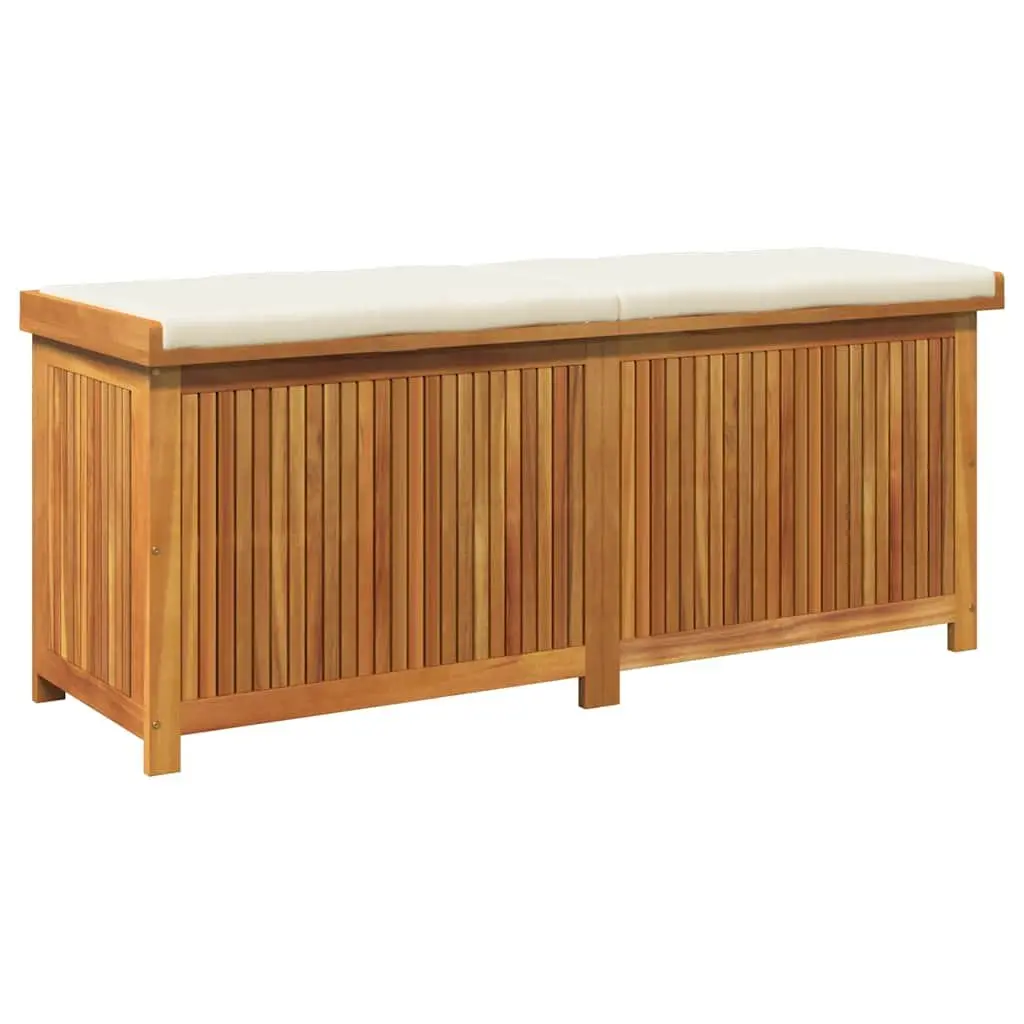 Outdoor Cushion Storage Box 150x50x60.5cm Garden Deck Furniture Organiser